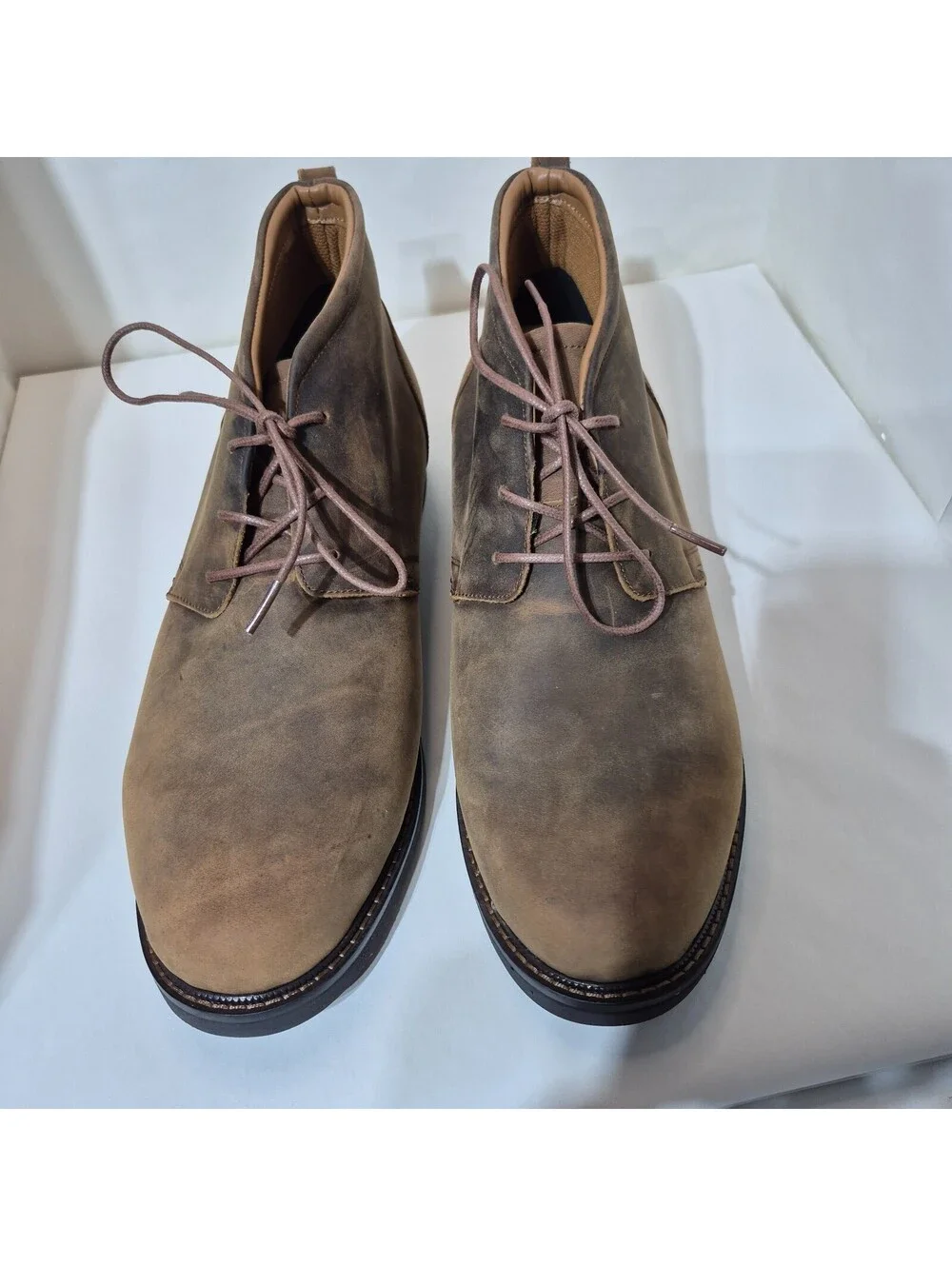 Apex Men's Sizw 13 Wide Brown Chukka Boots Brand New with Box